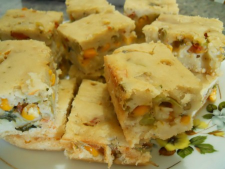 Torta salgada de frango